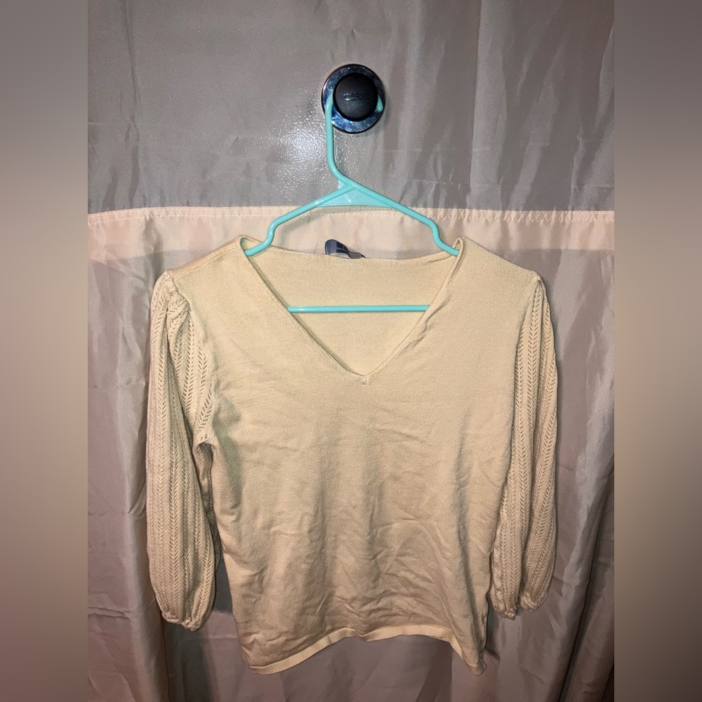 Cream Colored Shirt